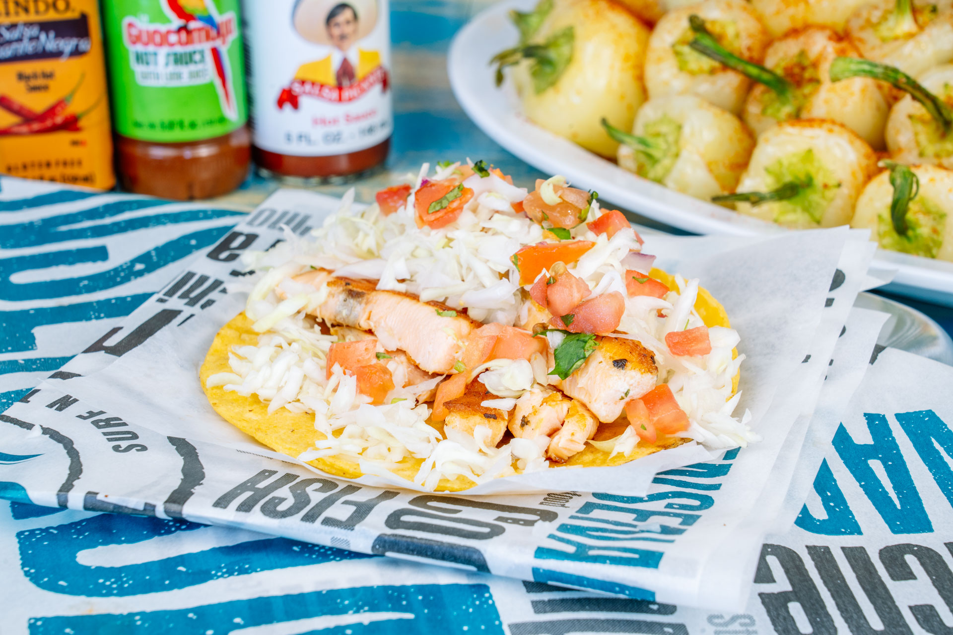 Salmon Taco